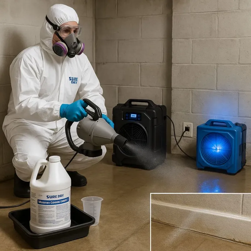 Sanitization and Odor Removal process in West Hazleton, PA
