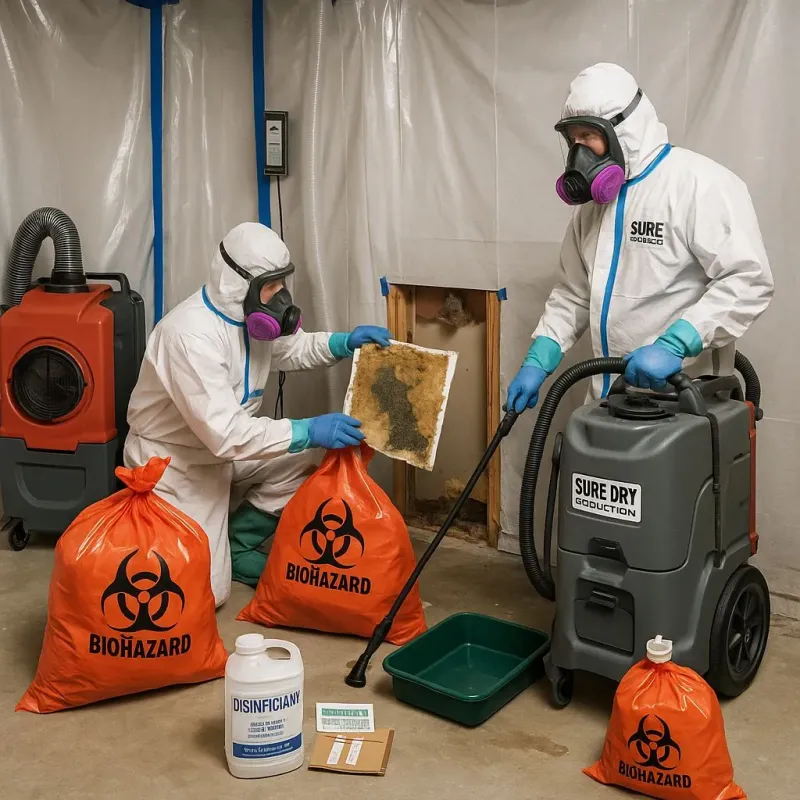 Contaminated Water Handling Protocols process in West Hazleton, PA