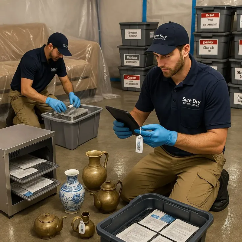 Content Protection and Restoration process in West Hazleton, PA
